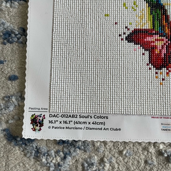 COMPLETED Skull & Butterfly Diamond Dotz - Picture 2 of 5